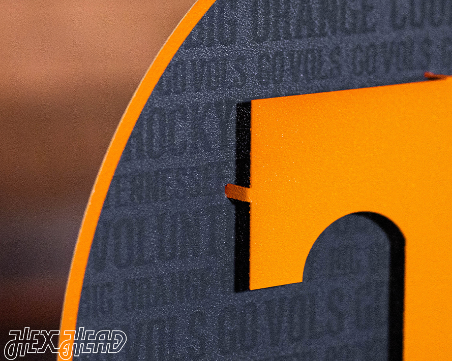 Tennessee Volunteers CRAFT SERIES 3D Embossed Metal Wall Art