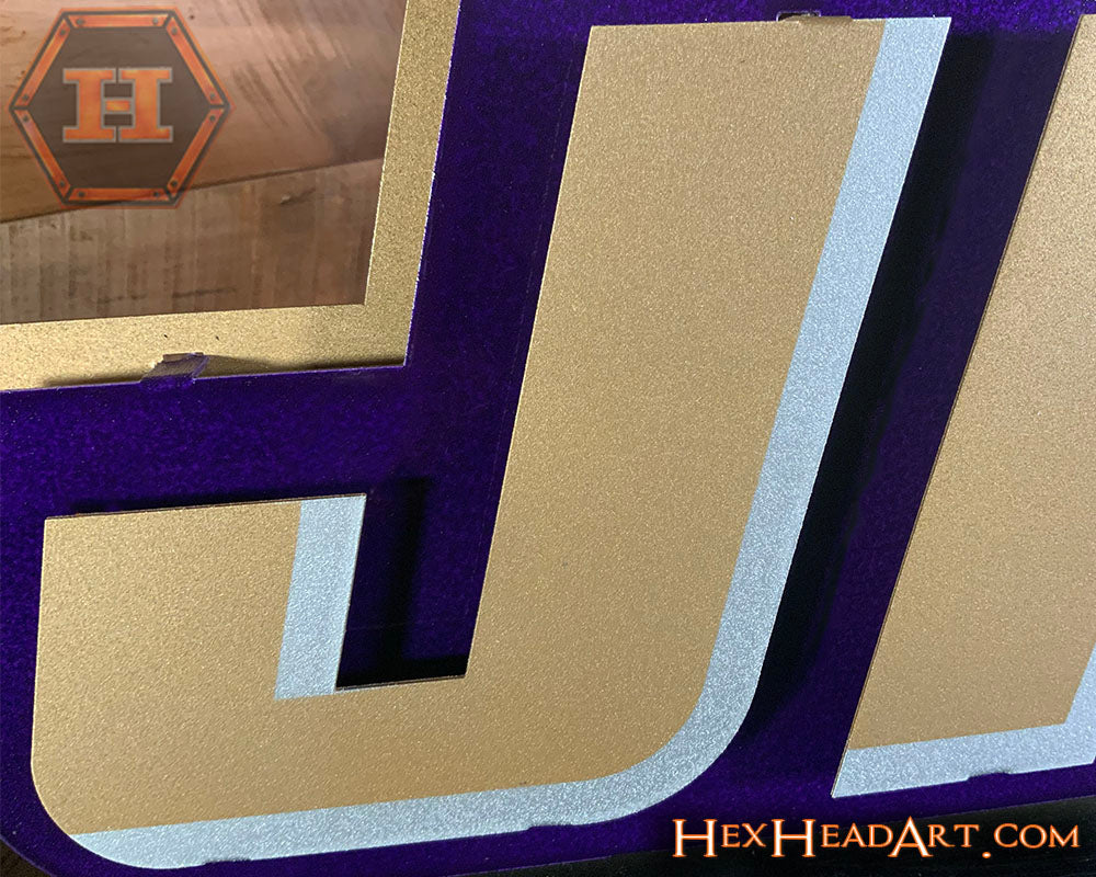 James Madison JMU 3D Metal Wall Art