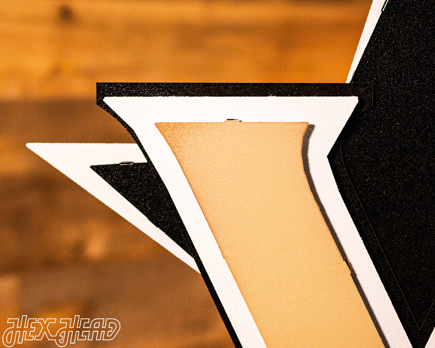 CLOSE OUT- Vanderbilt Commodores 3D Vintage Metal Wall Art