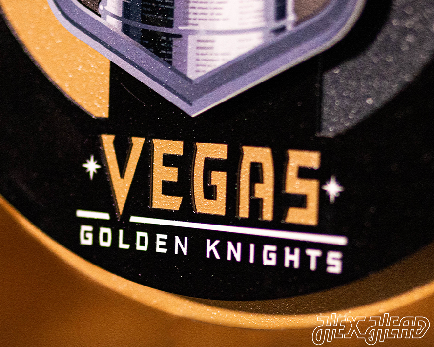 Vegas Goldens Knights 2023 Champions 3D Metal Wall Art