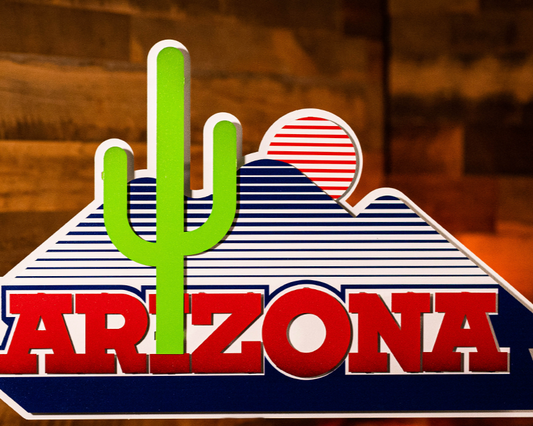 Arizona Wildcats Vintage "Cactus" Desert logo