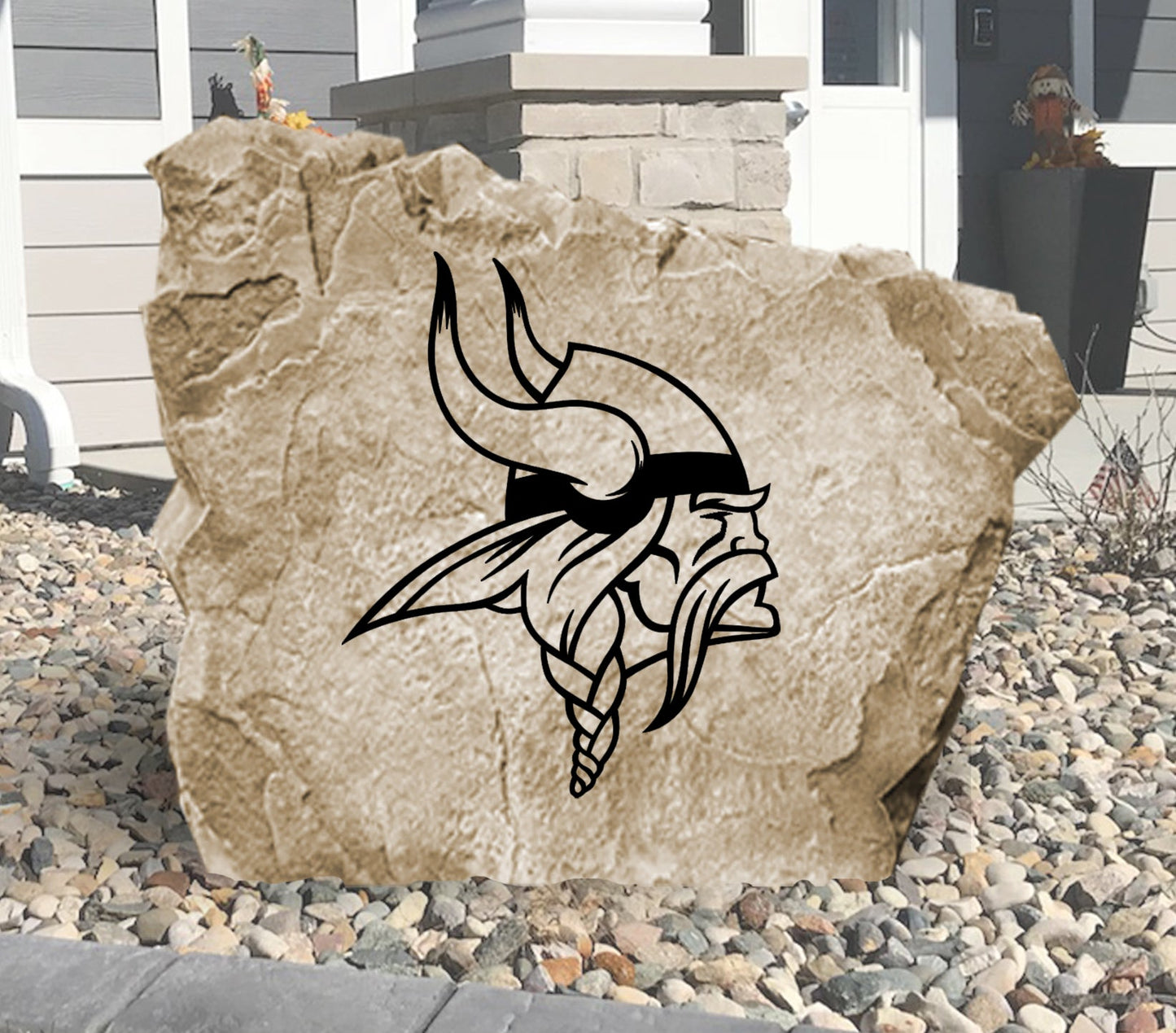 Minnesota Vikings Design-A-Stone Landscape Art