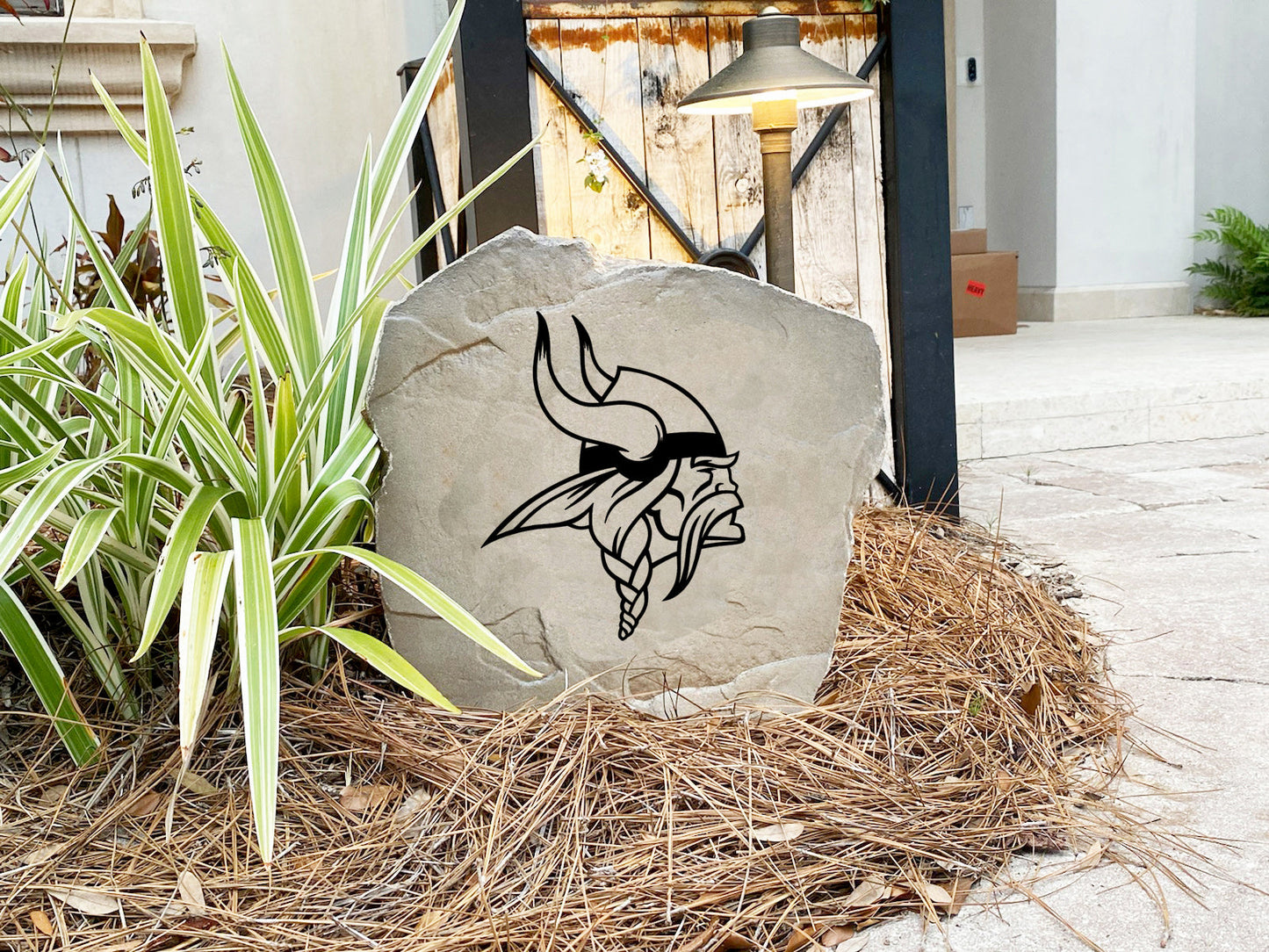 Minnesota Vikings Design-A-Stone Landscape Art