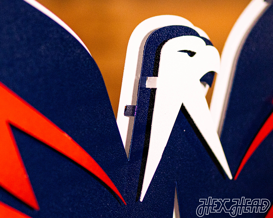 Washington Capitals "WEAGLE" 3D Vintage Metal Wall Art