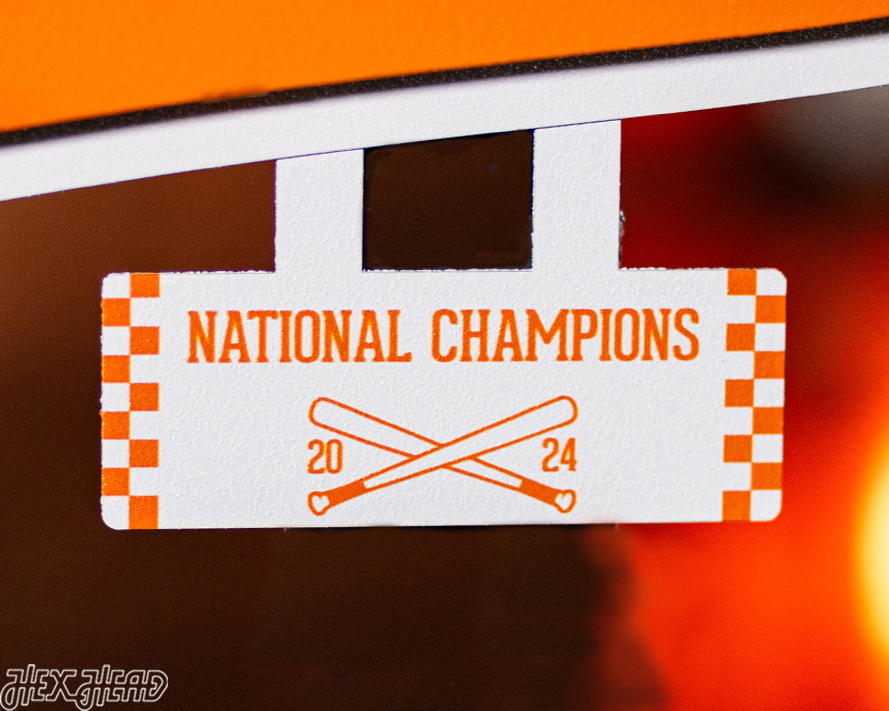 Tennessee Volunteers BASEBALL "VOLS" w/ FREE National Championship 2024 ENGRAVING