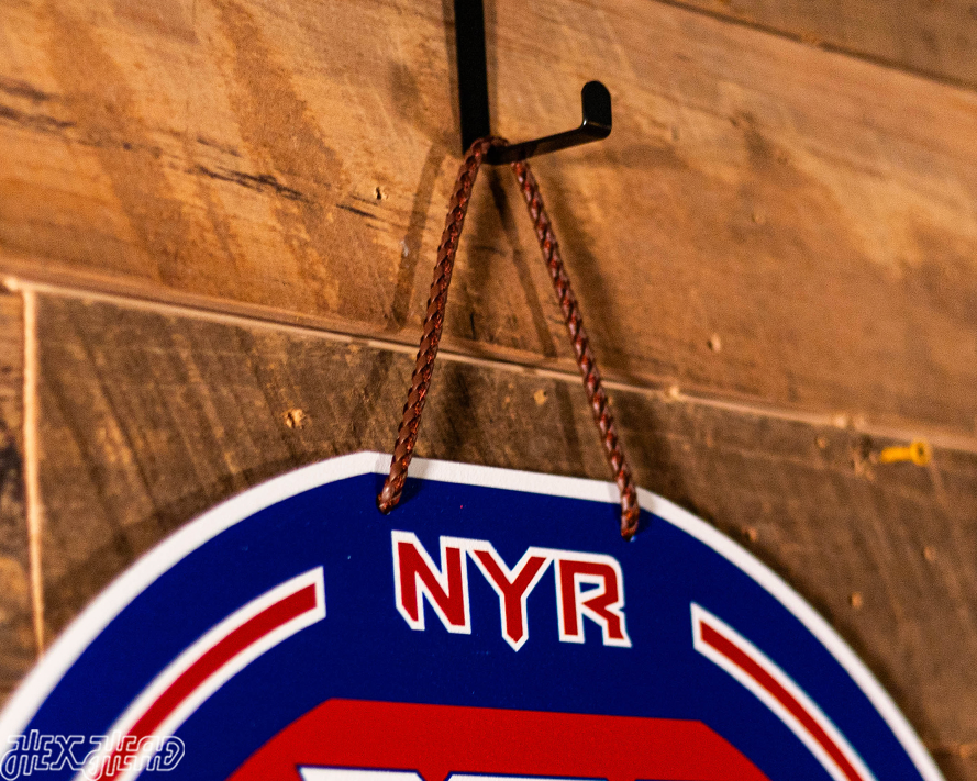 New York Rangers Personalized Monogram Metal Art