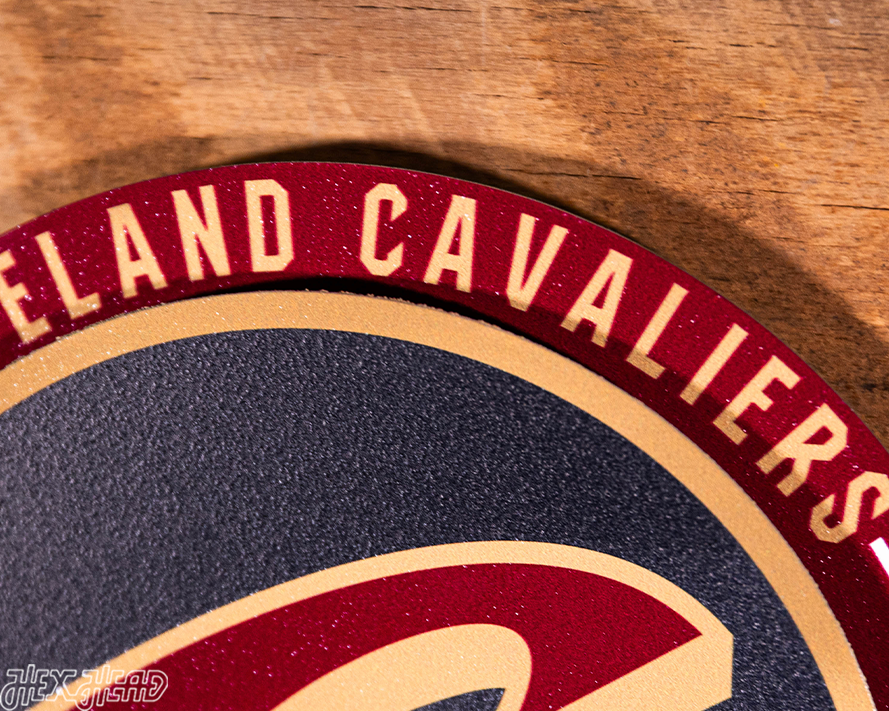 Cleveland Cavaliers "Double Play" On the Shelf or on the Wall Art