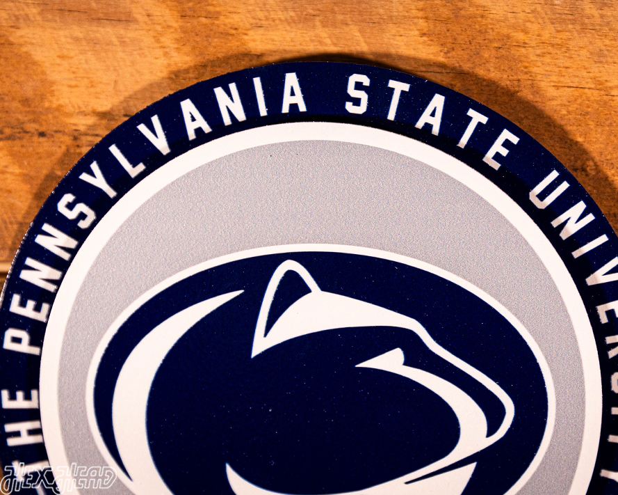 Penn State Nittany Lions "Double Play" On the Shelf or on the Wall Art