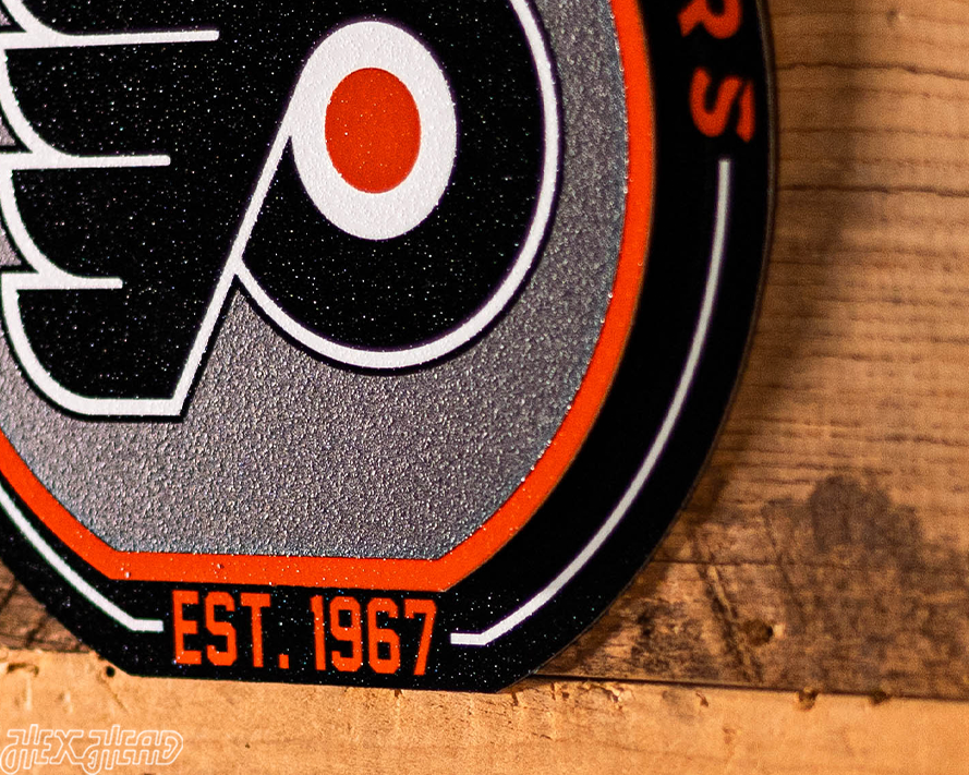 Philadelphia Flyers "Double Play" On the Shelf or on the Wall Art