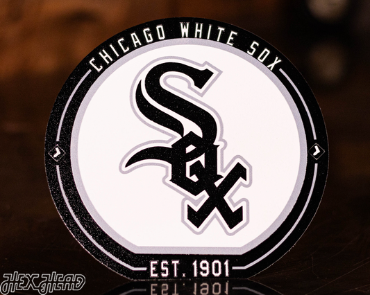 Chicago White Sox "Double Play" On the Shelf or on the Wall Art