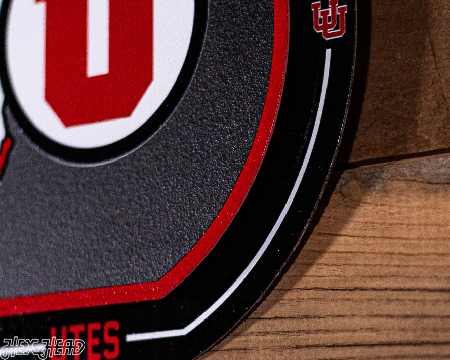 Utah Utes "Double Play" On the Shelf or on the Wall Art