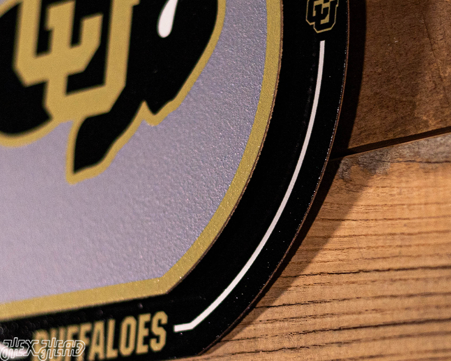 Colorado Buffaloes "Double Play" On the Shelf or on the Wall Art