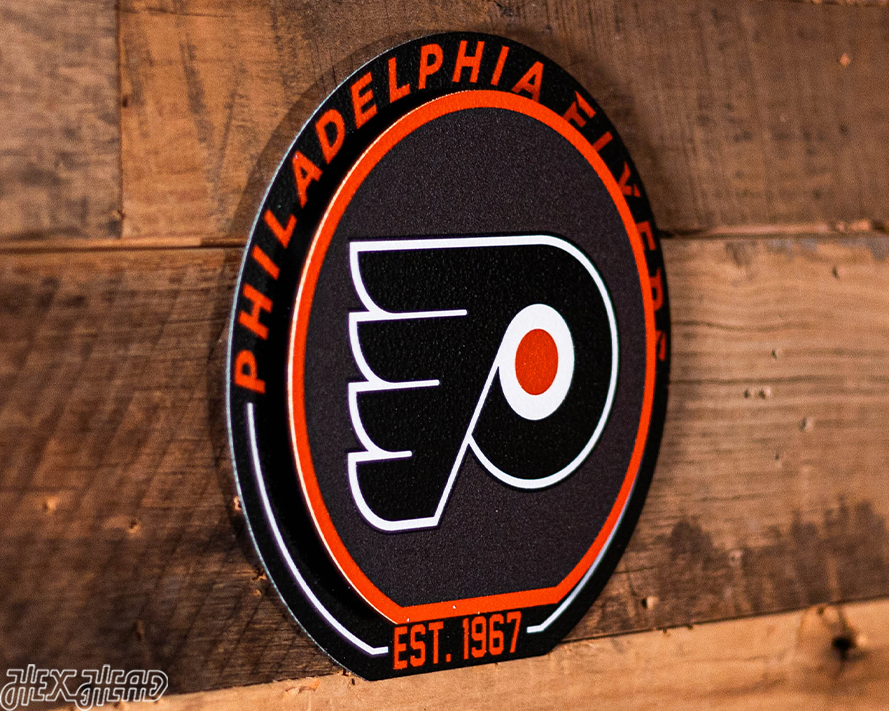 Philadelphia Flyers "Double Play" On the Shelf or on the Wall Art