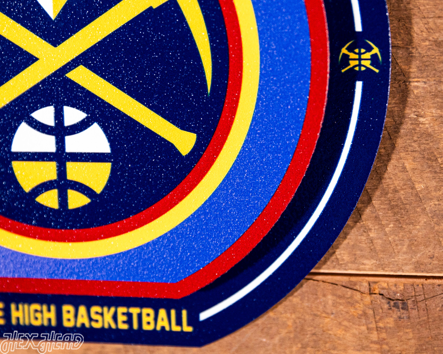 Denver Nuggets "Double Play" On the Shelf or on the Wall Art