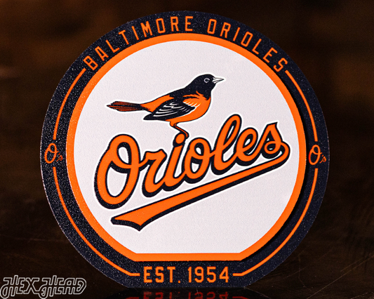 Baltimore Orioles "Double Play" On the Shelf or on the Wall Art