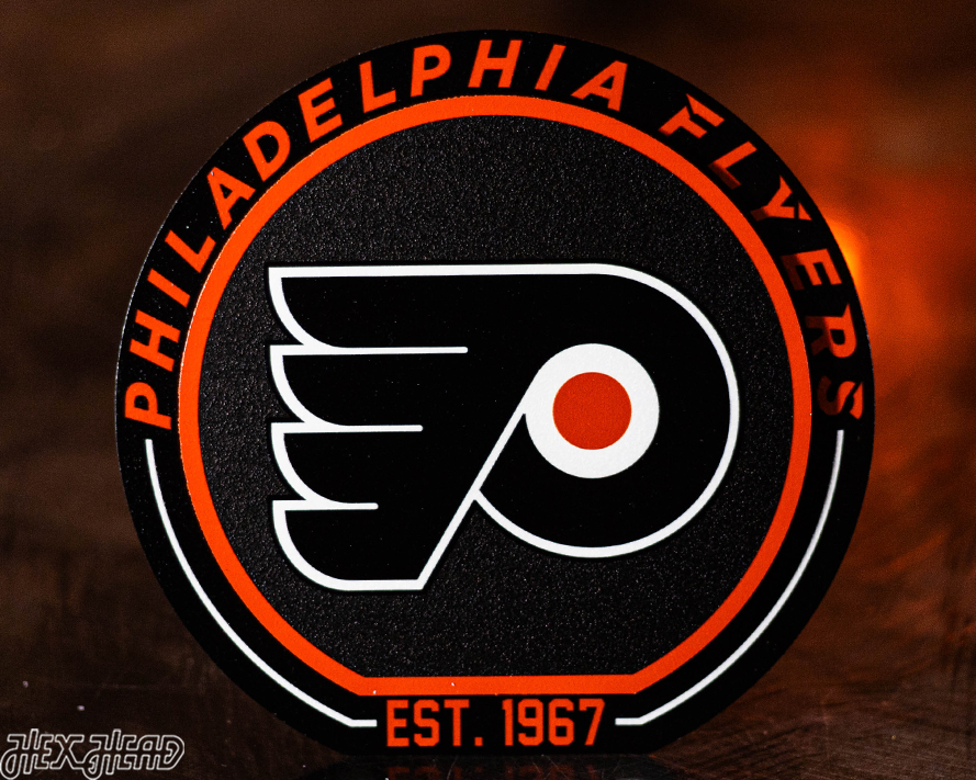 Philadelphia Flyers "Double Play" On the Shelf or on the Wall Art