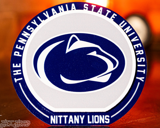 Penn State Nittany Lions "Double Play" On the Shelf or on the Wall Art