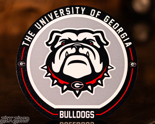 Georgia Bulldogs "Double Play" On the Shelf or on the Wall Art