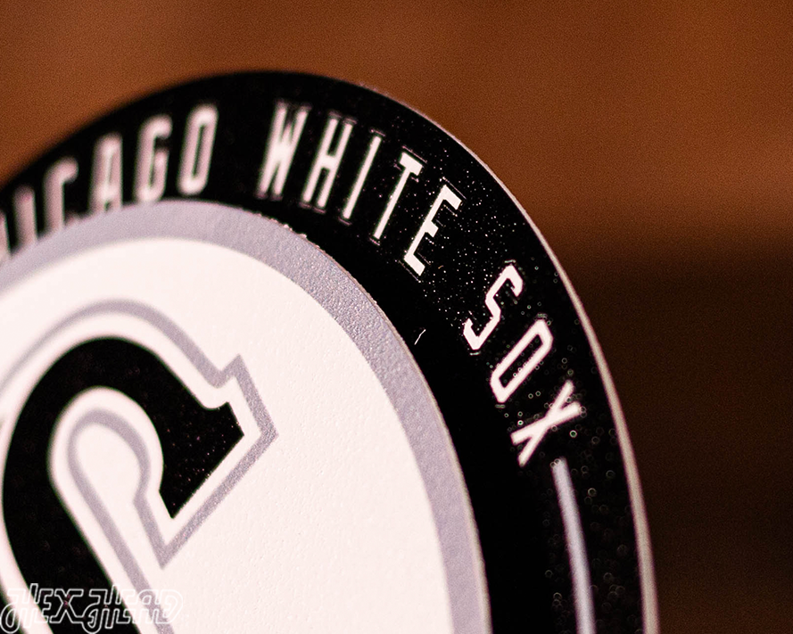 Chicago White Sox "Double Play" On the Shelf or on the Wall Art