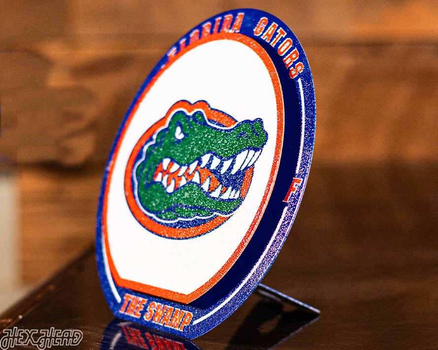 Florida Gators "Double Play" On the Shelf or on the Wall Art