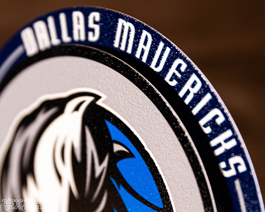 Dallas Mavericks "Double Play" On the Shelf or on the Wall Art