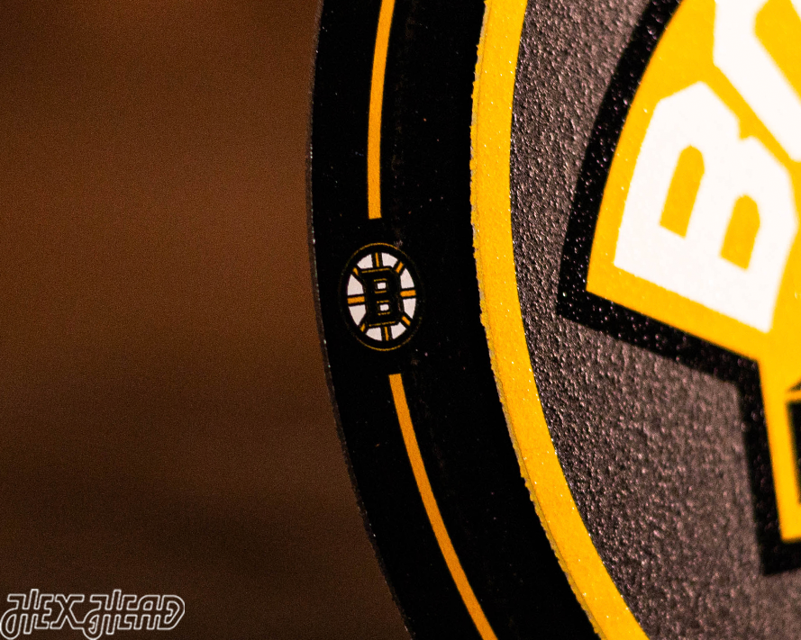 Boston Bruins "Double Play" On the Shelf or on the Wall Art