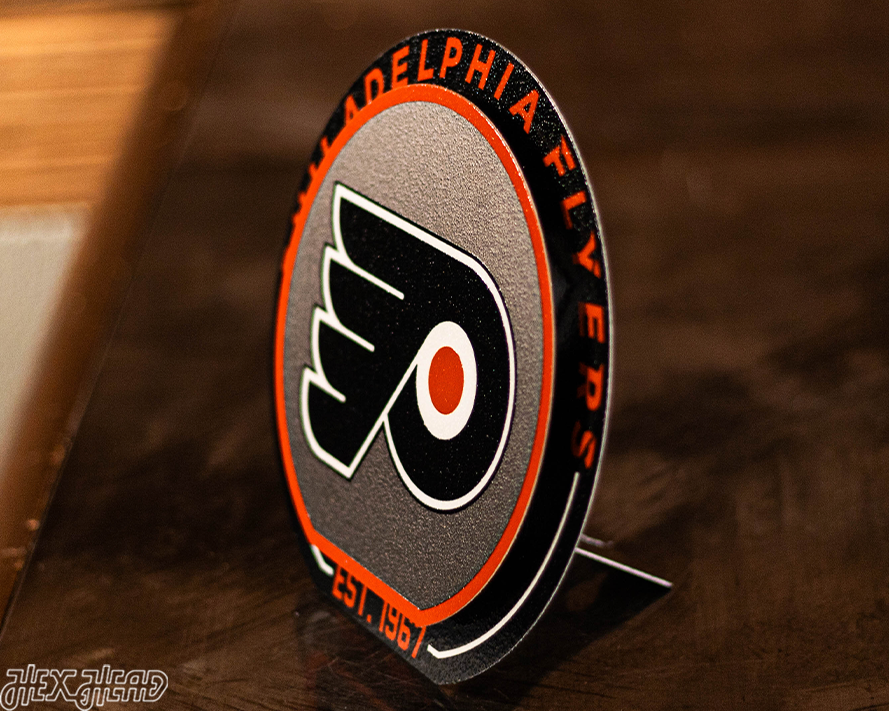 Philadelphia Flyers "Double Play" On the Shelf or on the Wall Art