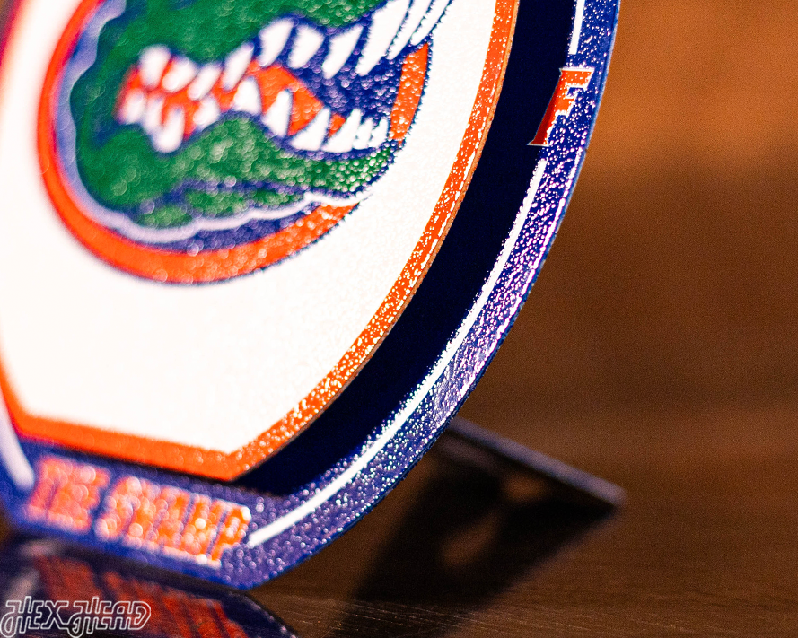 Florida Gators "Double Play" On the Shelf or on the Wall Art