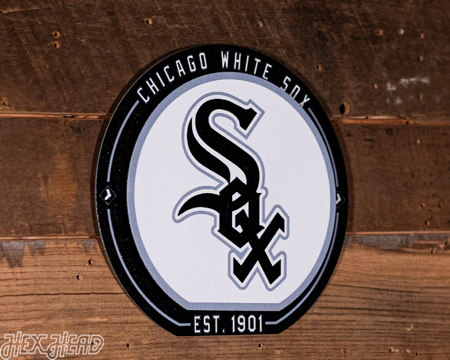 Chicago White Sox "Double Play" On the Shelf or on the Wall Art