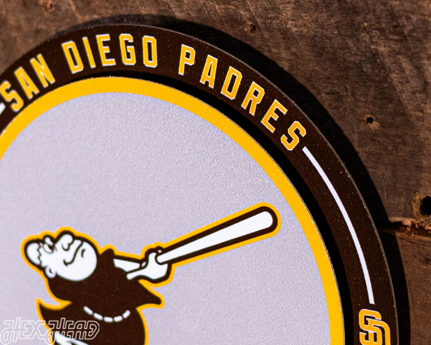 San Diego Padres "Double Play" On the Shelf or on the Wall Art