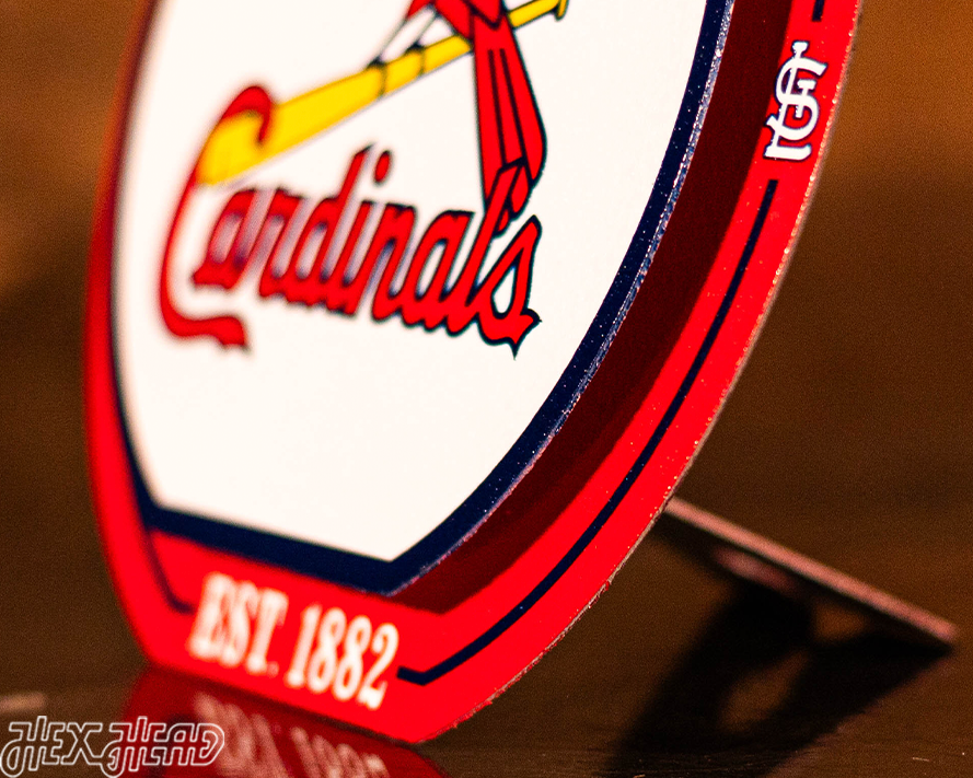 St. Louis Cardinals "Double Play" On the Shelf or on the Wall Art