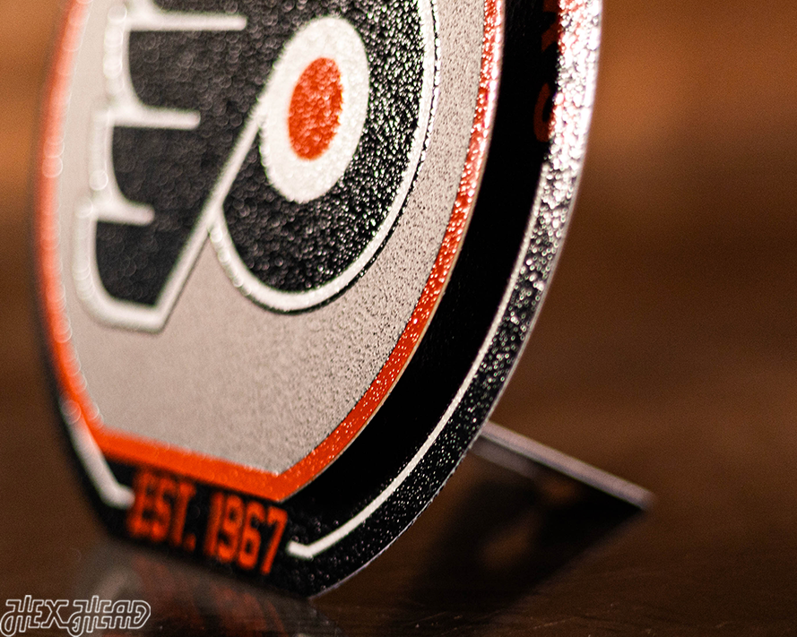 Philadelphia Flyers "Double Play" On the Shelf or on the Wall Art