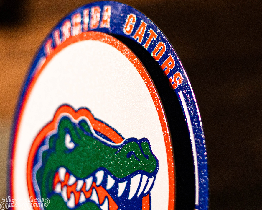 Florida Gators "Double Play" On the Shelf or on the Wall Art