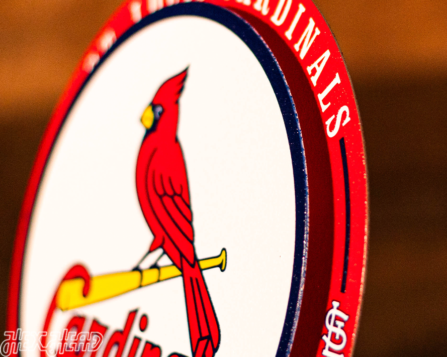 St. Louis Cardinals "Double Play" On the Shelf or on the Wall Art