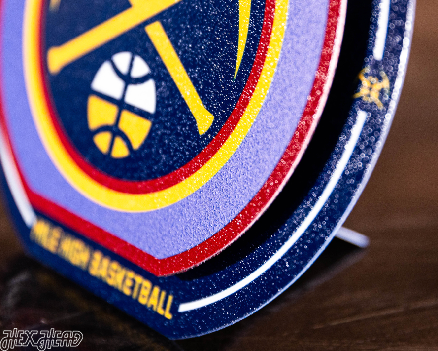 Denver Nuggets "Double Play" On the Shelf or on the Wall Art