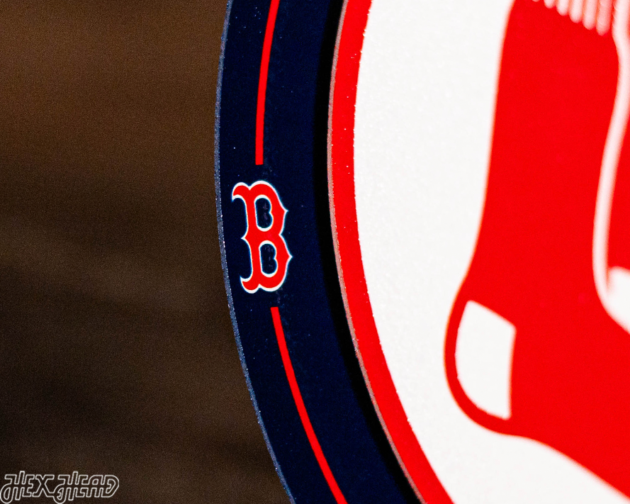 Boston Red Sox "Double Play" On the Shelf or on the Wall Art