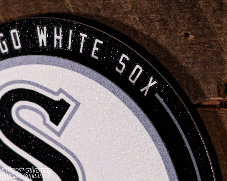 Chicago White Sox "Double Play" On the Shelf or on the Wall Art