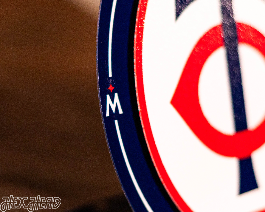 Minnesota Twins "Double Play" On the Shelf or on the Wall Art