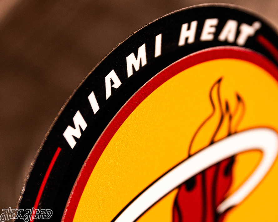 Miami Heat "Double Play" On the Shelf or on the Wall Art