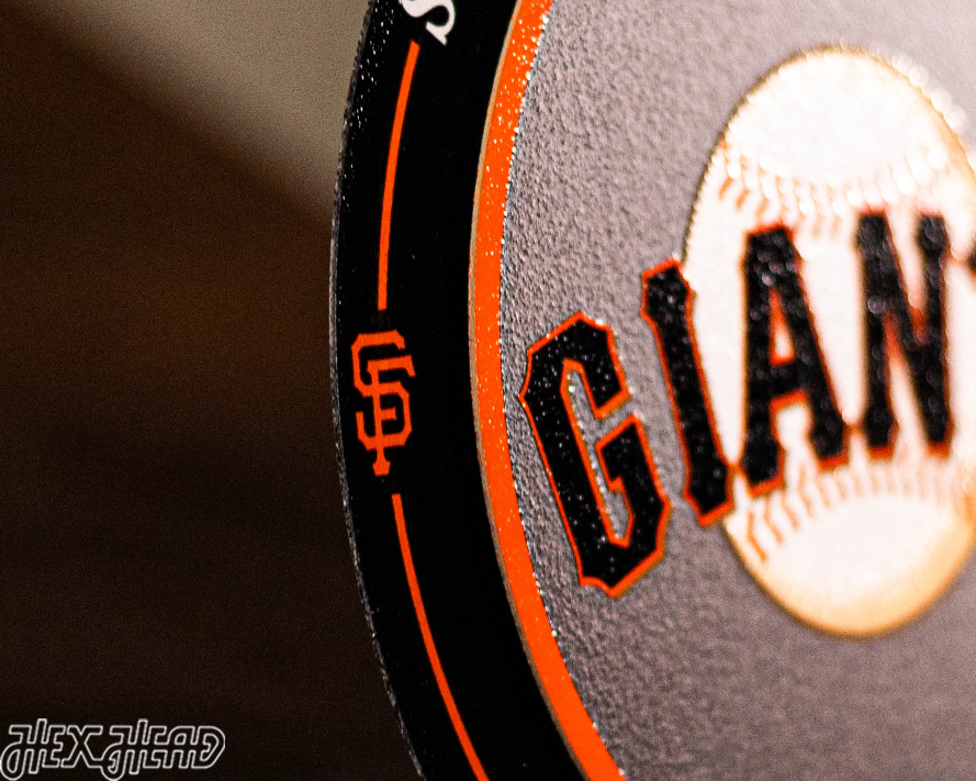 San Francisco Giants "Double Play" On the Shelf or on the Wall Art