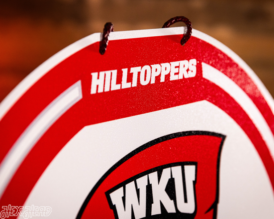 Western Kentucky Hilltoppers Personalized Monogram Metal Art