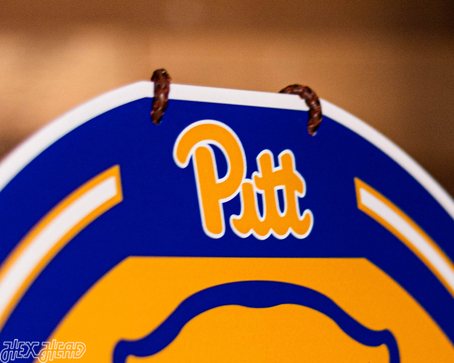 Pittsburgh Panthers Personalized Monogram Metal Art