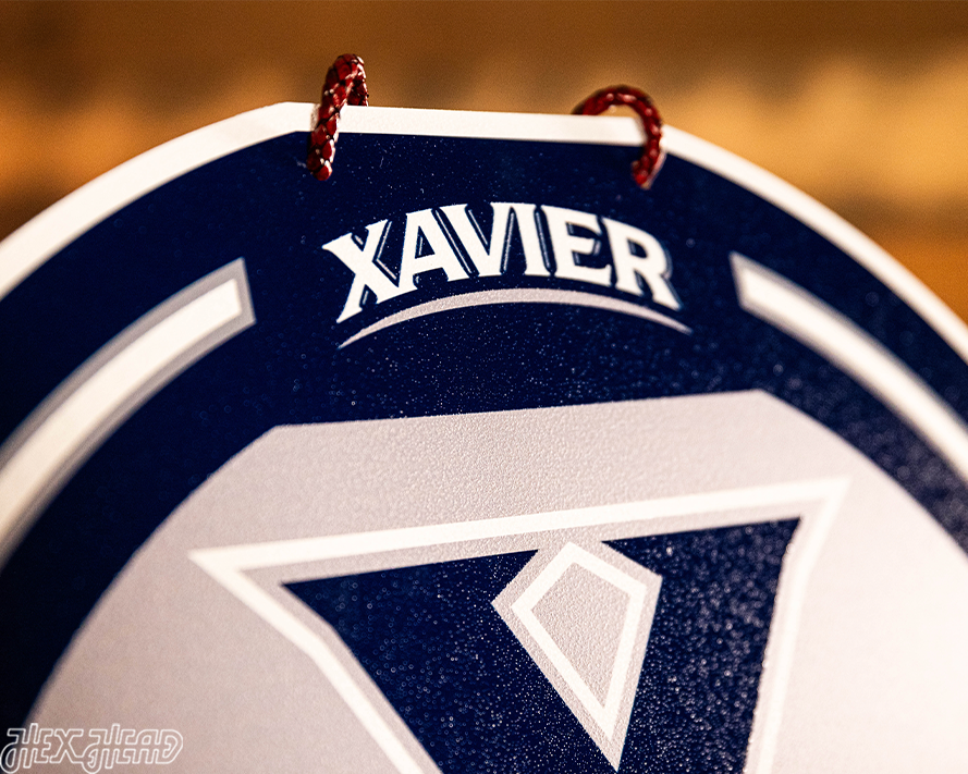 Xavier Musketeers Personalized Monogram Metal Art