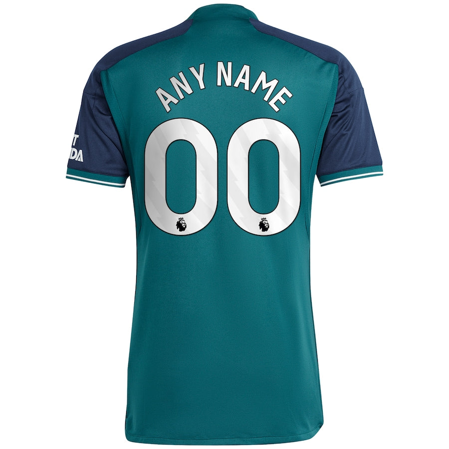 Arsenal adidas 2023/24 Third Custom Jersey - Green