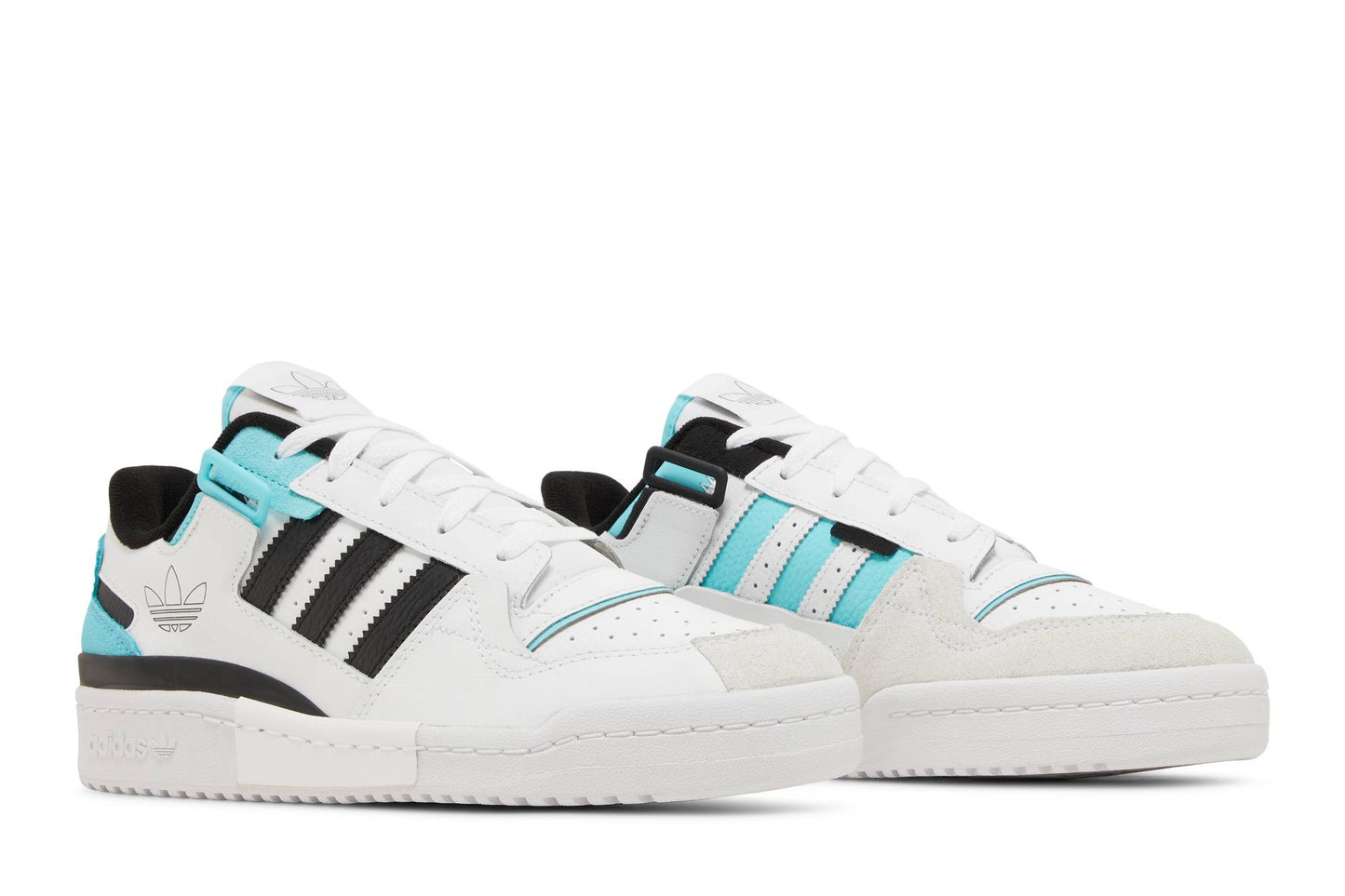 adidas Forum Exhibit Low White Pulse Aqua GZ5390