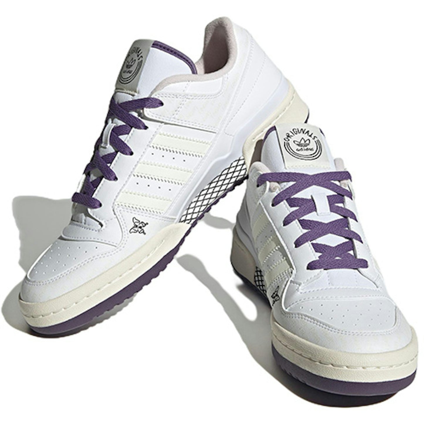 adidas Originals Forum Low CL ‘White Purple’ IE2121