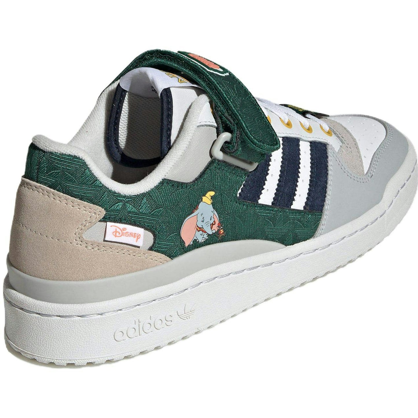 adidas Originals Forum Low x Disney Shoes ‘Grey White Black Green’ IE5878