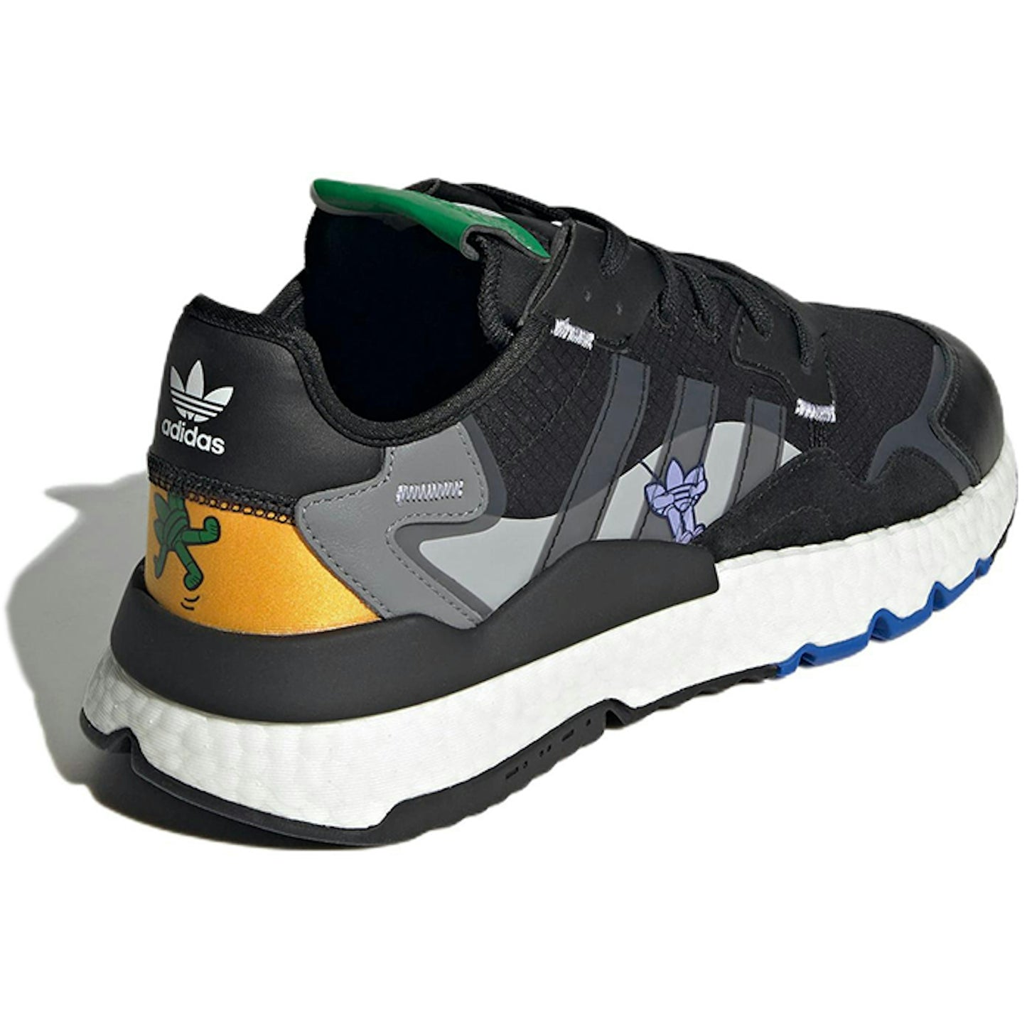 adidas Originals Nite Jogger ‘Black Grey Orange Green’ GX2184