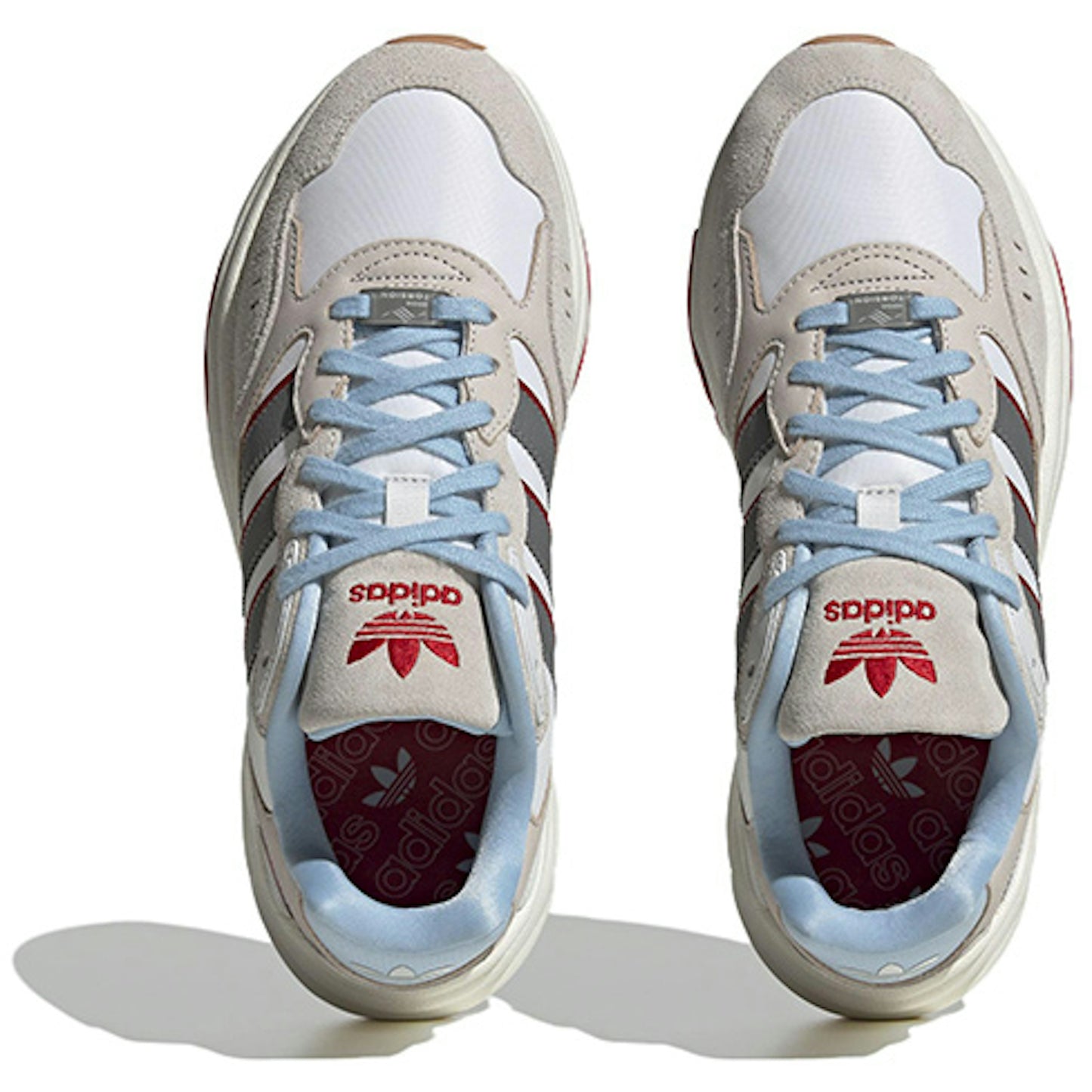 adidas originals Retropy F90 ‘Grey Red Blue’ HP6384