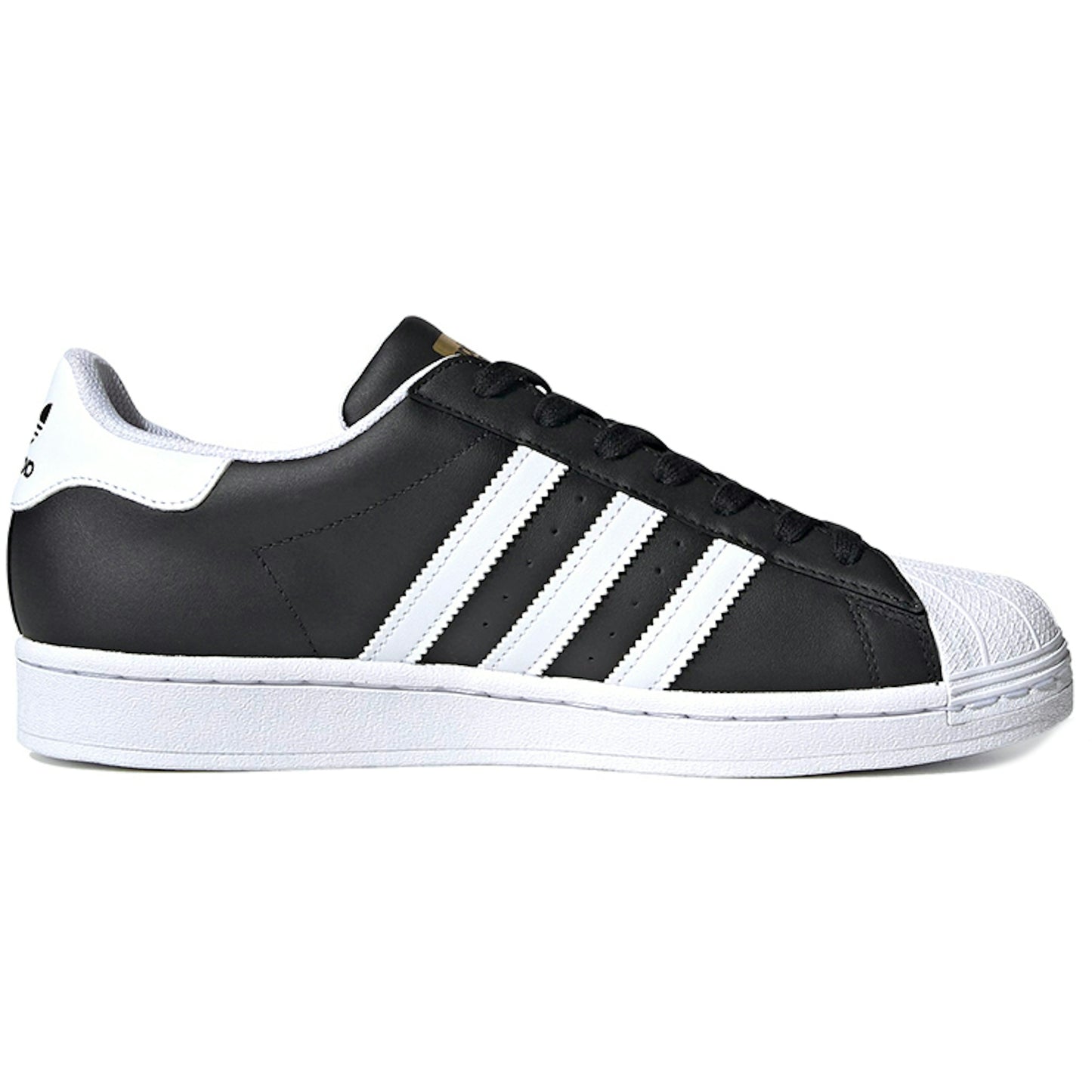 adidas Originals Superstar Shoes ‘Black White Gold’ FX2331